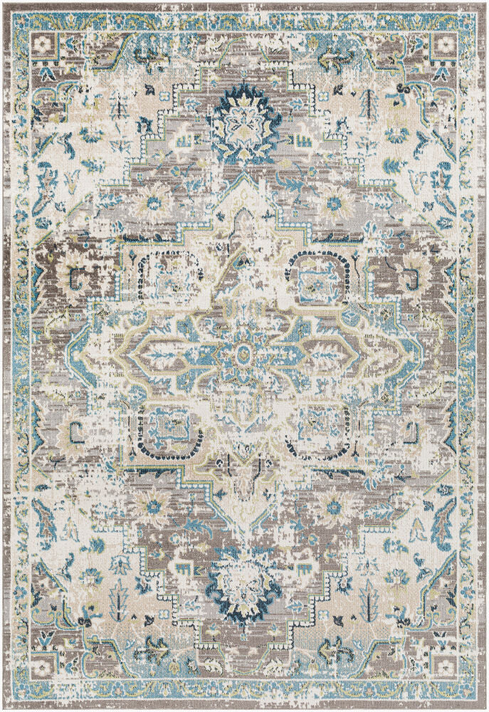 Surya Lavadora LVR-2306 Taupe Traditional Machine Woven Rug