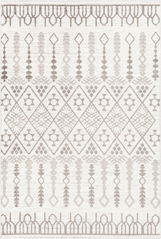 Surya Lavadora LVR-2316 Dark Brown Cottage Machine Woven Rug