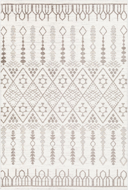 Surya Lavadora LVR-2316 Dark Brown Cottage Machine Woven Rug