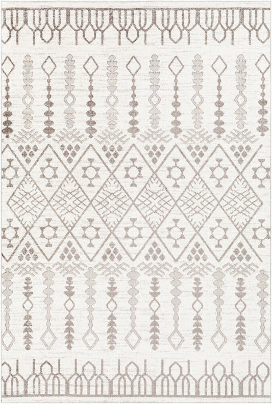 Surya Lavadora LVR-2316 Dark Brown Cottage Machine Woven Rug