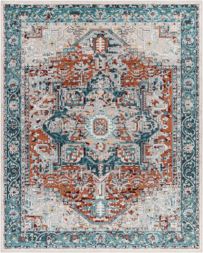 Surya Lavadora LVR-2323 Ink Blue Traditional Machine Woven Rug