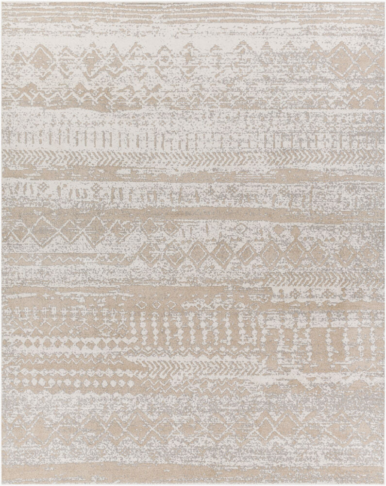 Surya Lavadora LVR-2331 Light Gray Global Machine Woven Rug