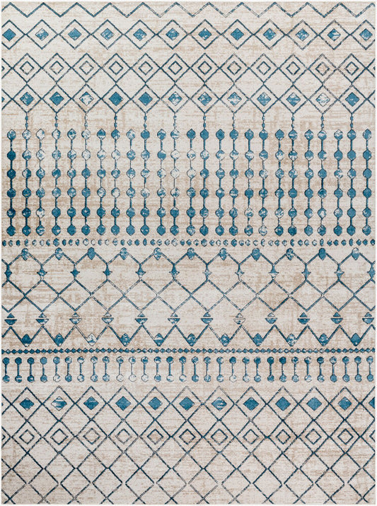 Surya Lavadora LVR-2340 Blue Global Machine Woven Rug