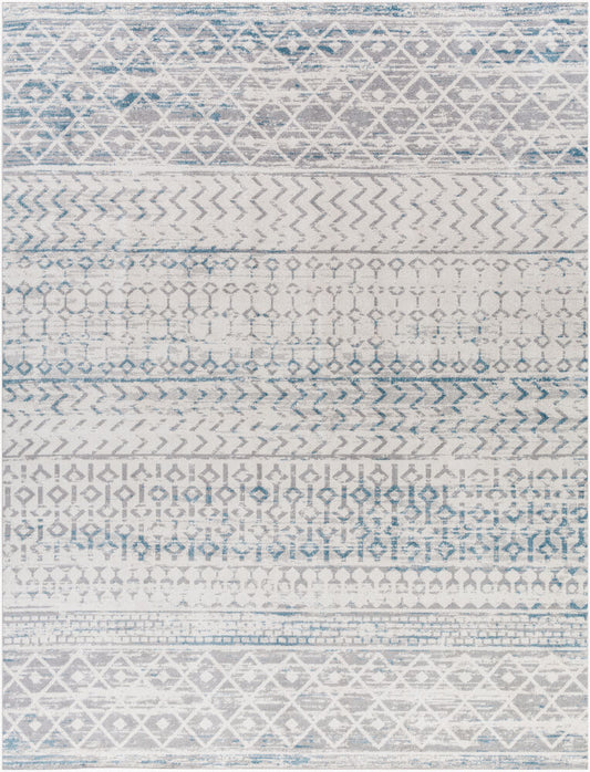 Surya Lavadora LVR-2343 Gray Global Machine Woven Rug