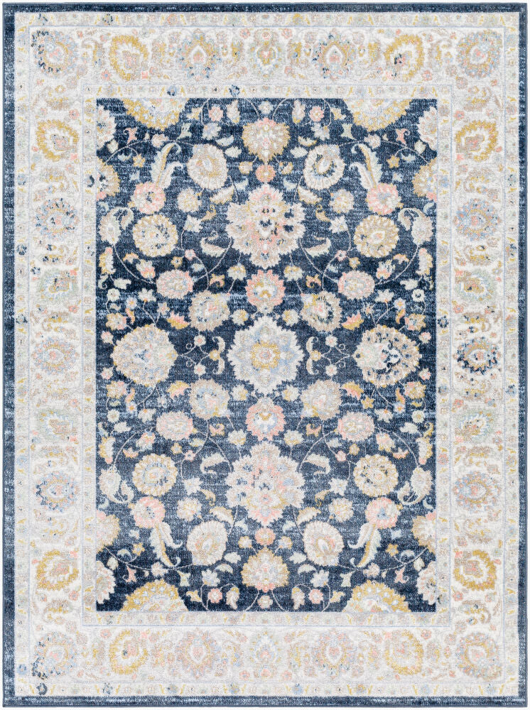 Surya Lavadora LVR-2350 Dark Blue Traditional Machine Woven Rug