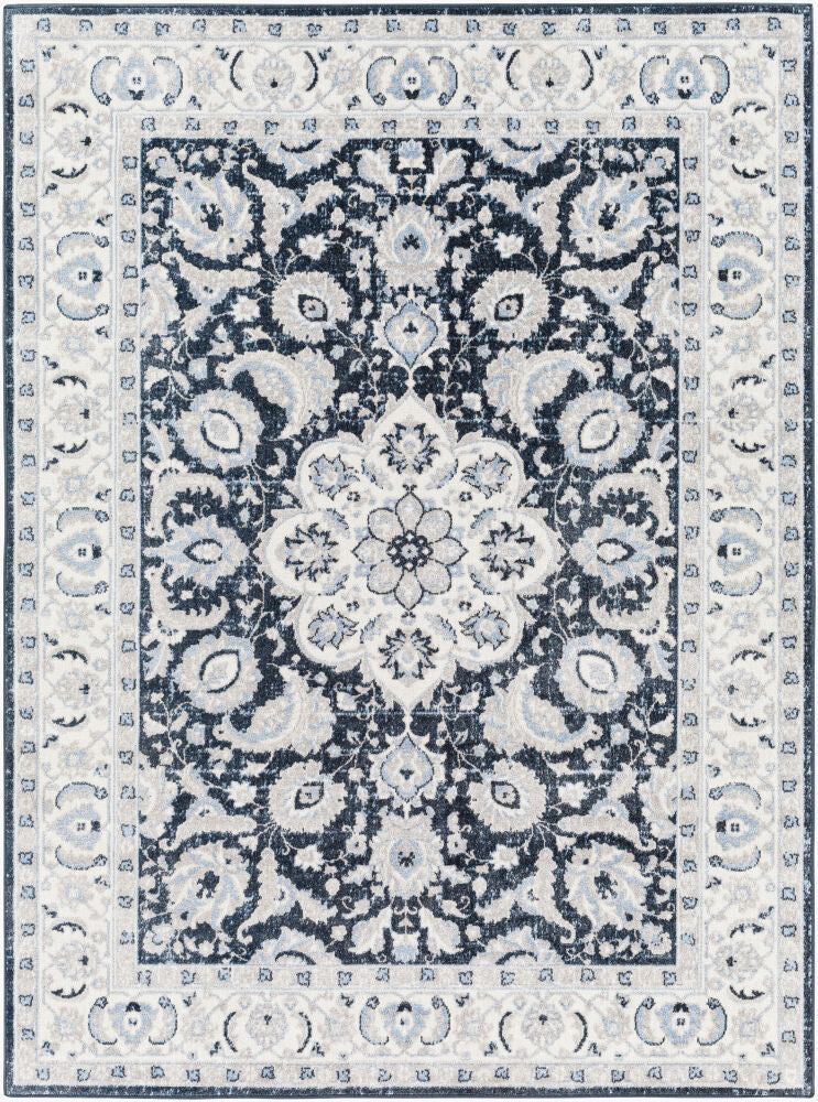 Surya Lavadora LVR-2353 Slate Traditional Machine Woven Rug