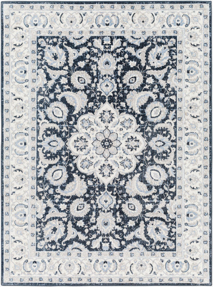 Surya Lavadora LVR-2353 Slate Traditional Machine Woven Rug