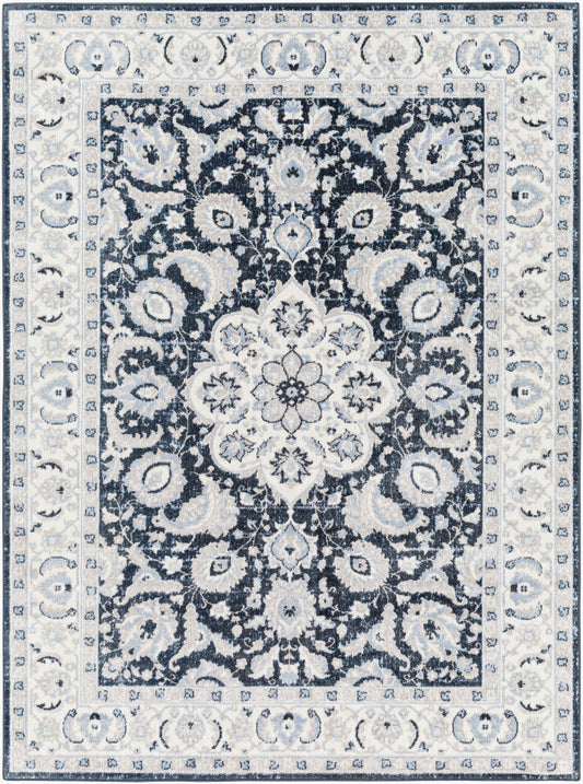 Surya Lavadora LVR-2353 Slate Traditional Machine Woven Rug