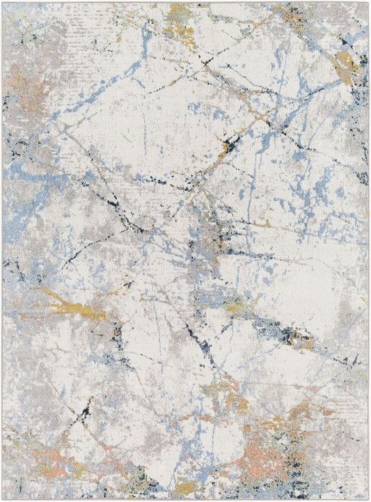 Surya Lavadora LVR-2356 Ivory Modern Machine Woven Rug