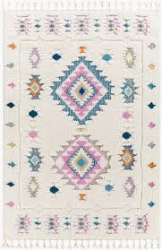 Surya Lofty LOF-2300 Blue Global Machine Woven Rug