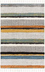 Surya Lofty LOF-2304 Off-White Global Machine Woven Rug