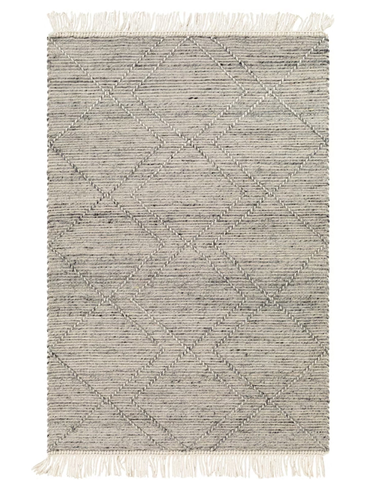 Surya Lucia LCI-2303 Charcoal Cottage Hand Woven Rug