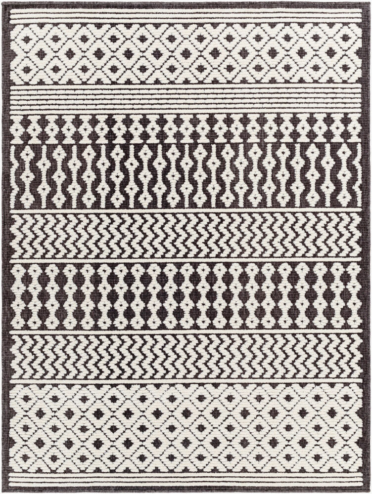 Surya Lyna LYA-2310 Black Cottage Machine Woven Rug