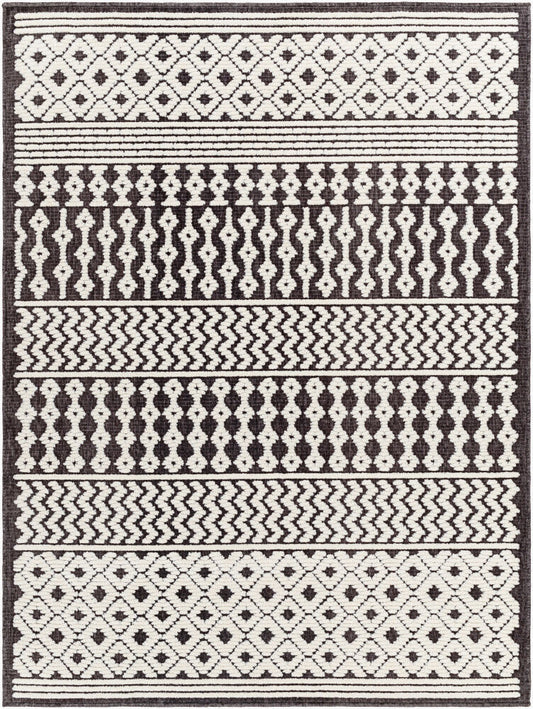 Surya Lyna LYA-2310 Black Cottage Machine Woven Rug