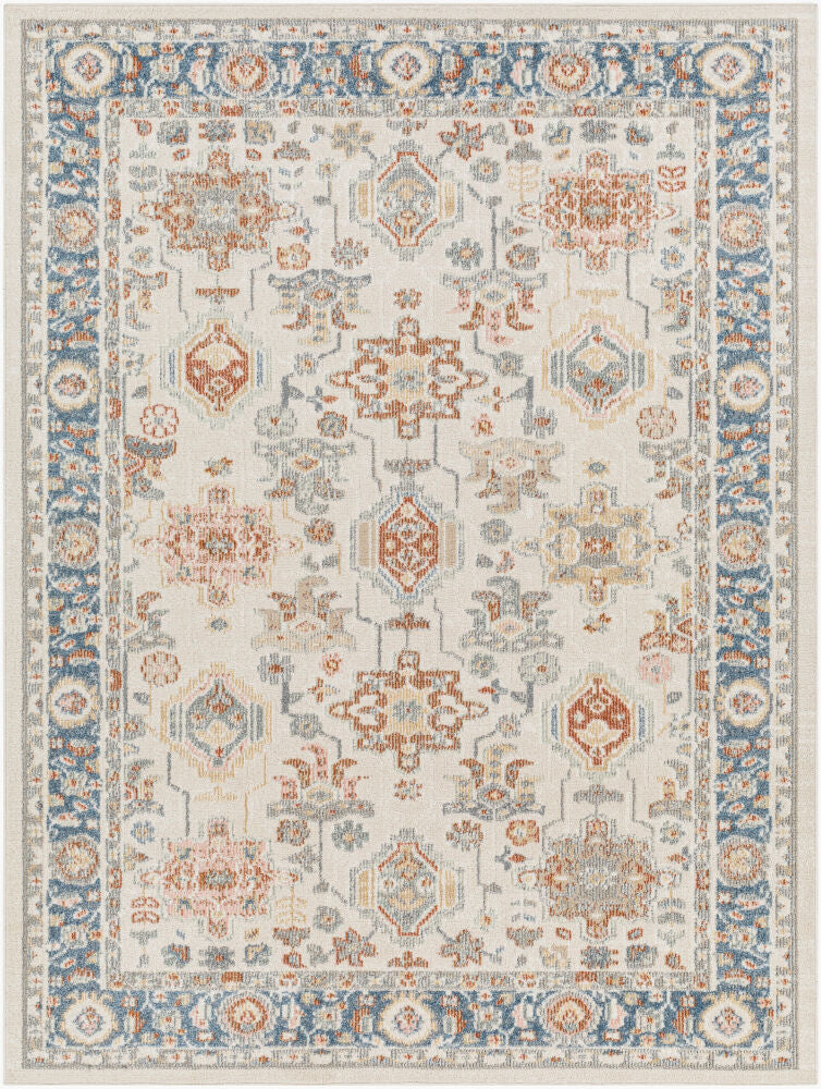 Surya Santana SNN-2303 Cream Traditional Machine Woven Rug