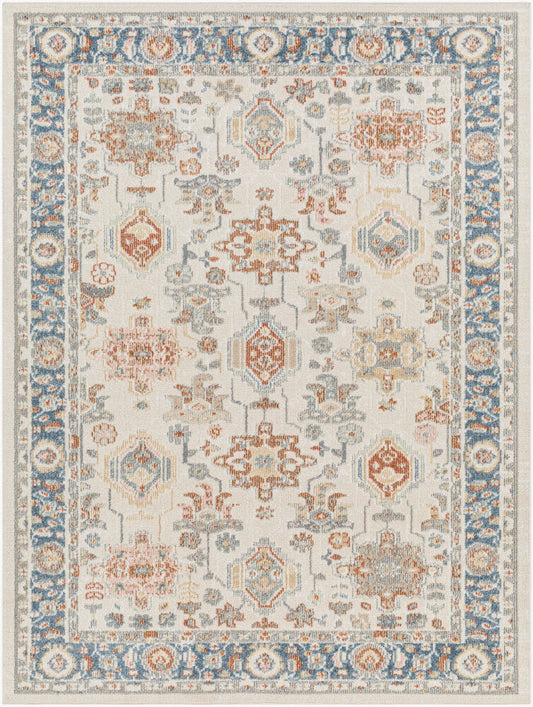 Surya Santana SNN-2303 Cream Traditional Machine Woven Rug