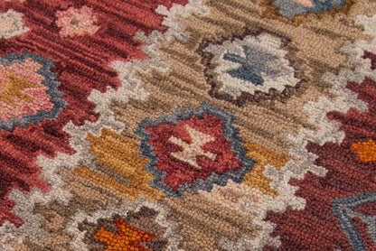 Momeni Tangier  Red  Traditional