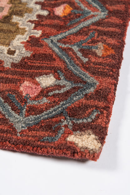 Momeni Tangier  Red  Traditional