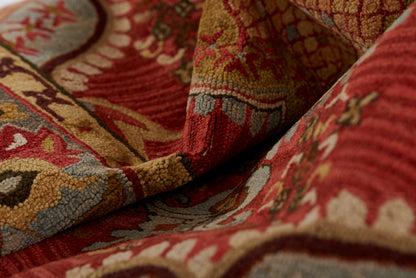 Momeni Tangier  Red  Traditional