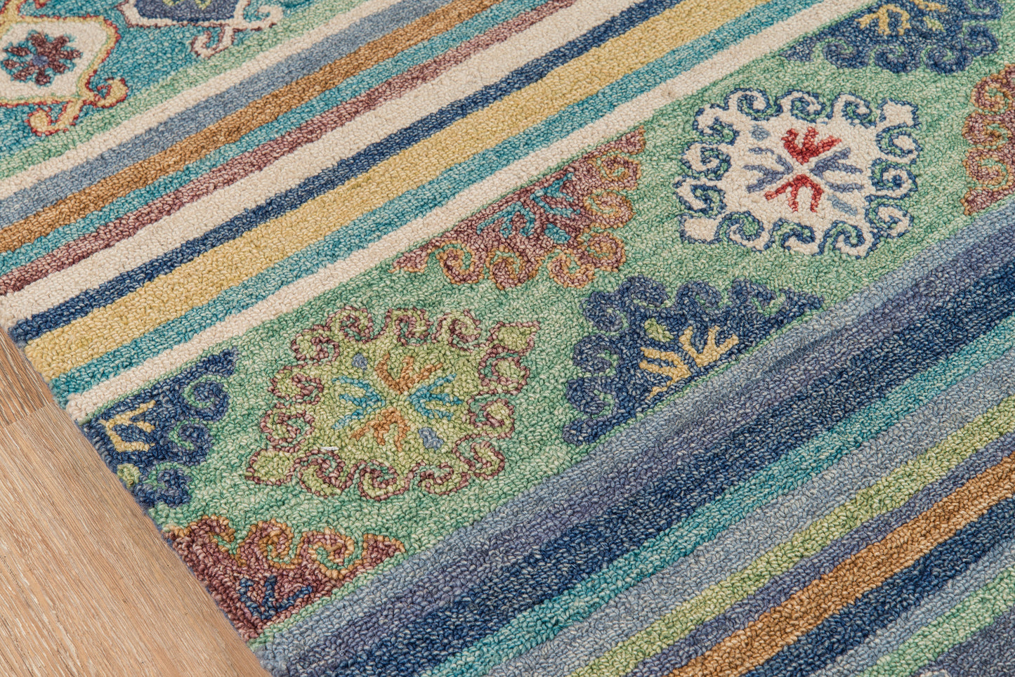 Momeni Tangier  Blue  Traditional