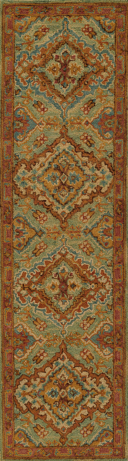 Momeni Tangier  Blue  Traditional