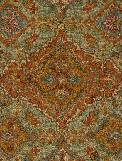 Momeni Tangier  Blue  Traditional