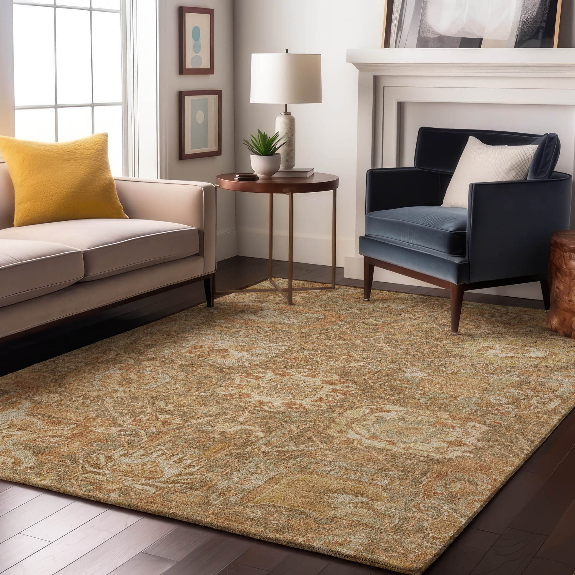 Dalyn Rugs Tabrook  Khaki  Traditional
