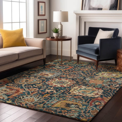 Dalyn Rugs Tabrook  Navy  Traditional