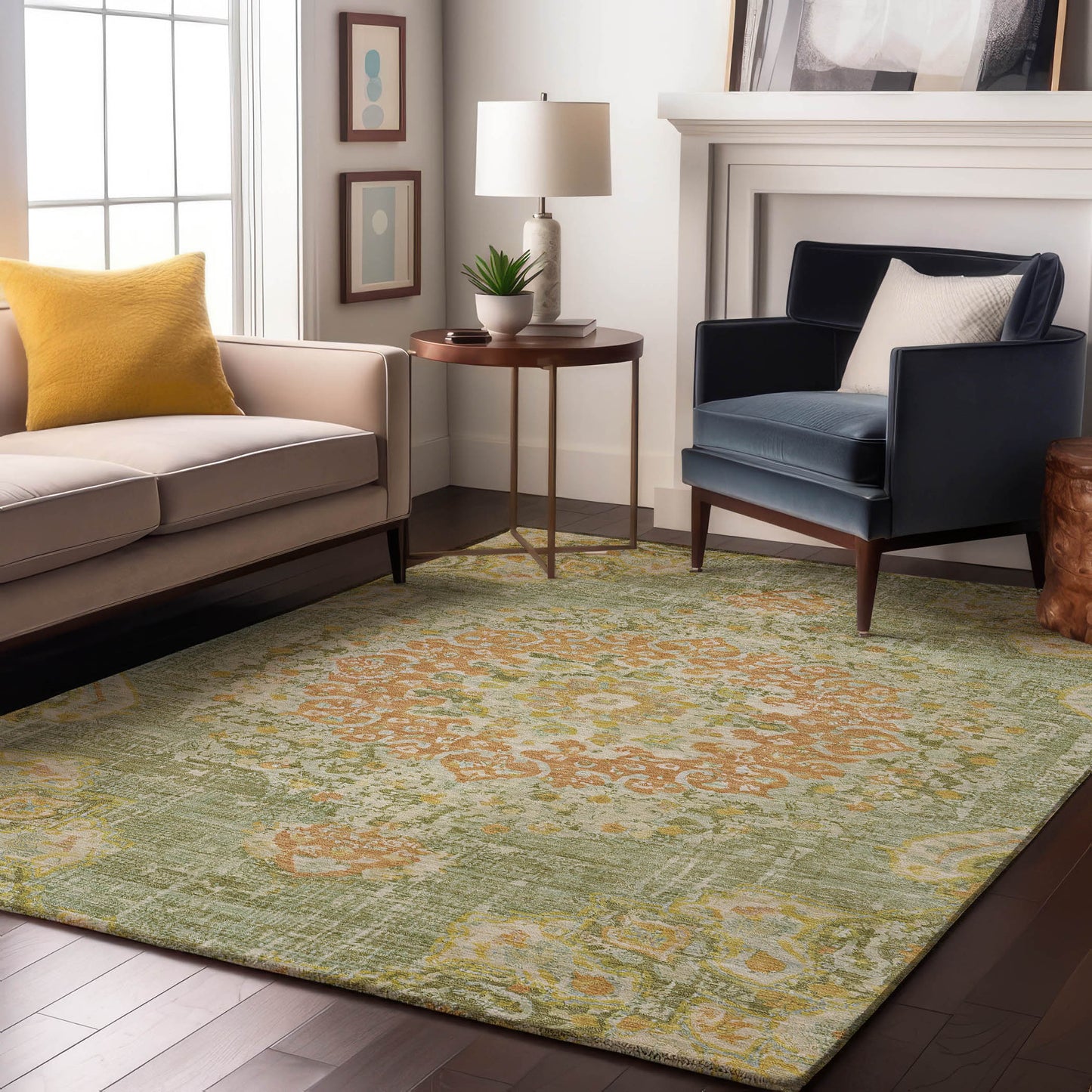 Dalyn Rugs Tabrook  Aloe  Traditional