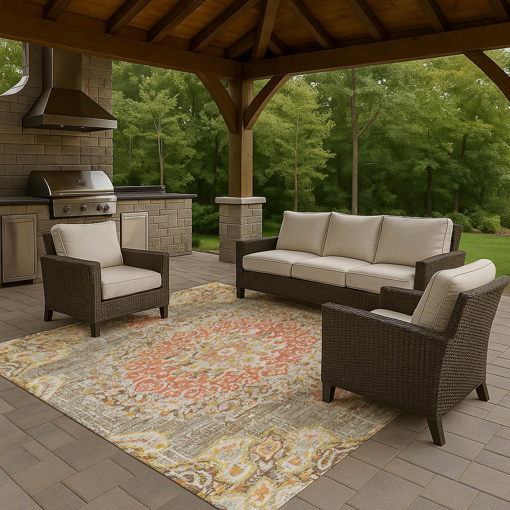 Dalyn Rugs Tabrook  Brown  Traditional