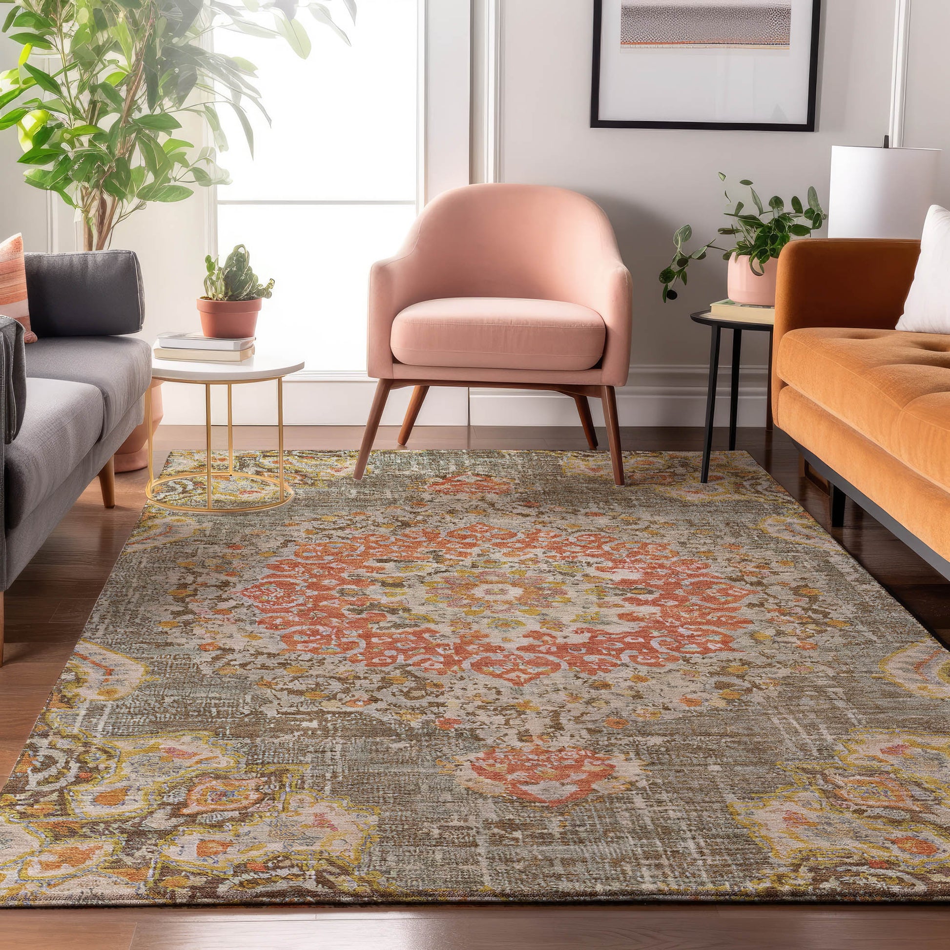 Dalyn Rugs Tabrook  Brown  Traditional