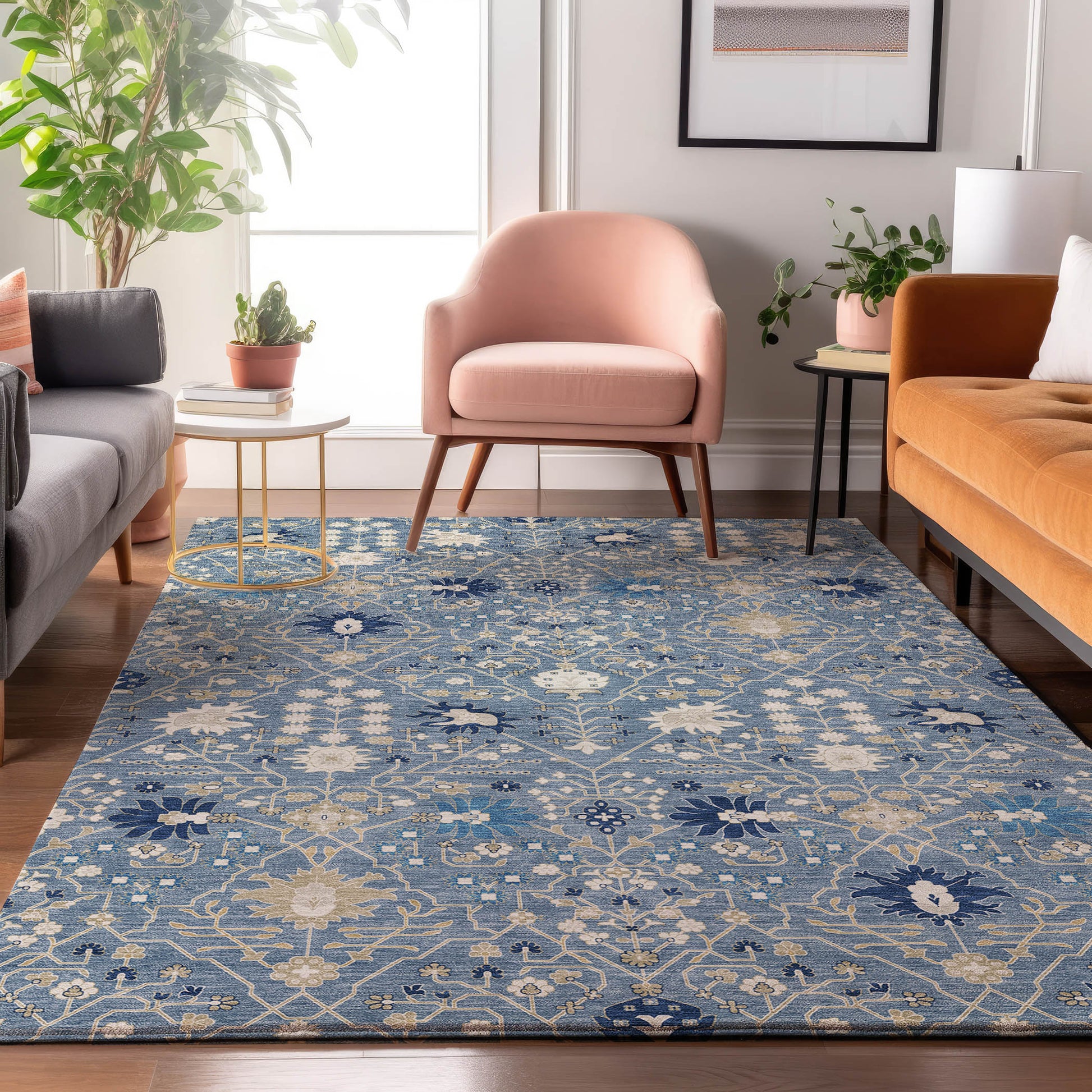 Dalyn Rugs Tabrook  Denim  Traditional