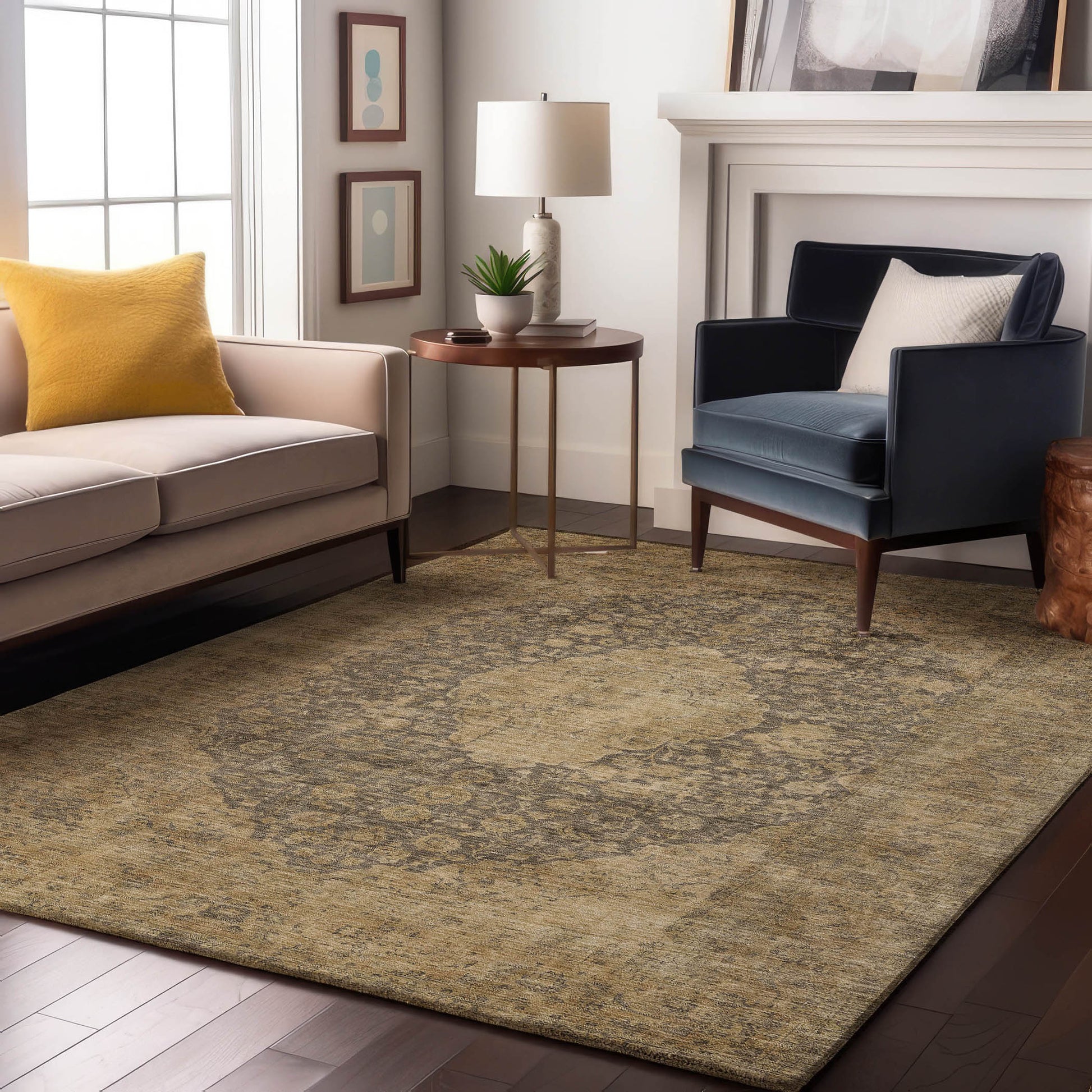 Dalyn Rugs Tabrook  Mocha  Traditional