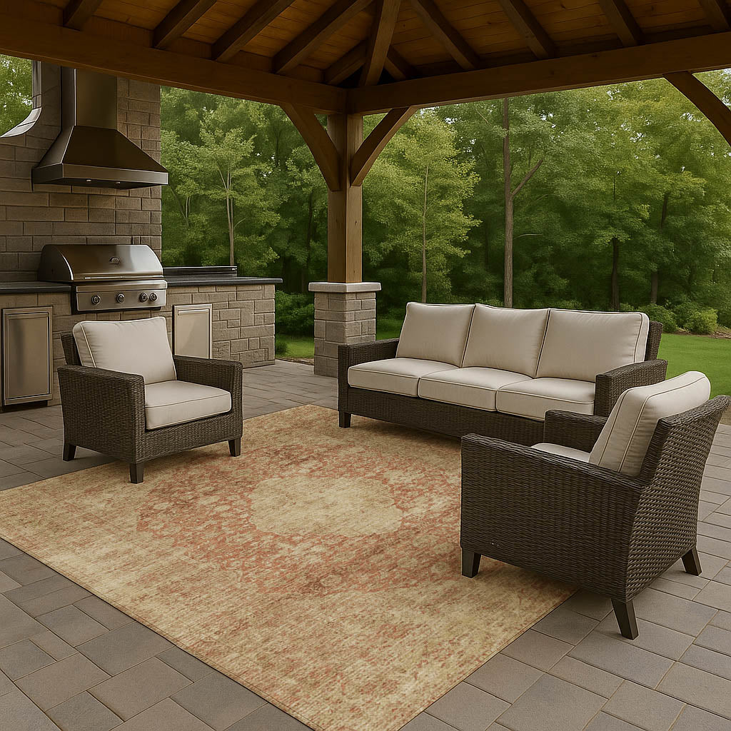 Dalyn Rugs Tabrook  Paprika  Traditional