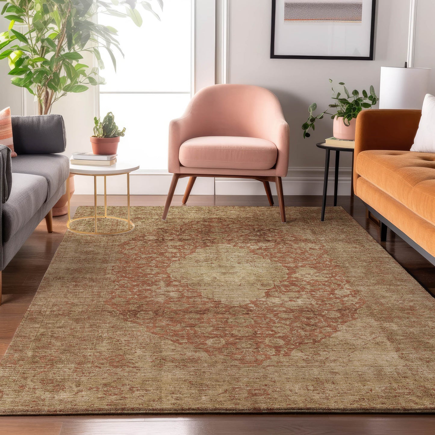 Dalyn Rugs Tabrook  Paprika  Traditional