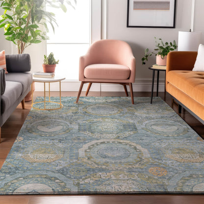 Dalyn Rugs Tabrook  Blue  Traditional