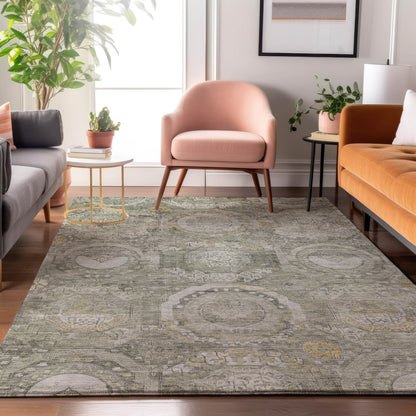 Dalyn Rugs Tabrook  Pewter  Traditional
