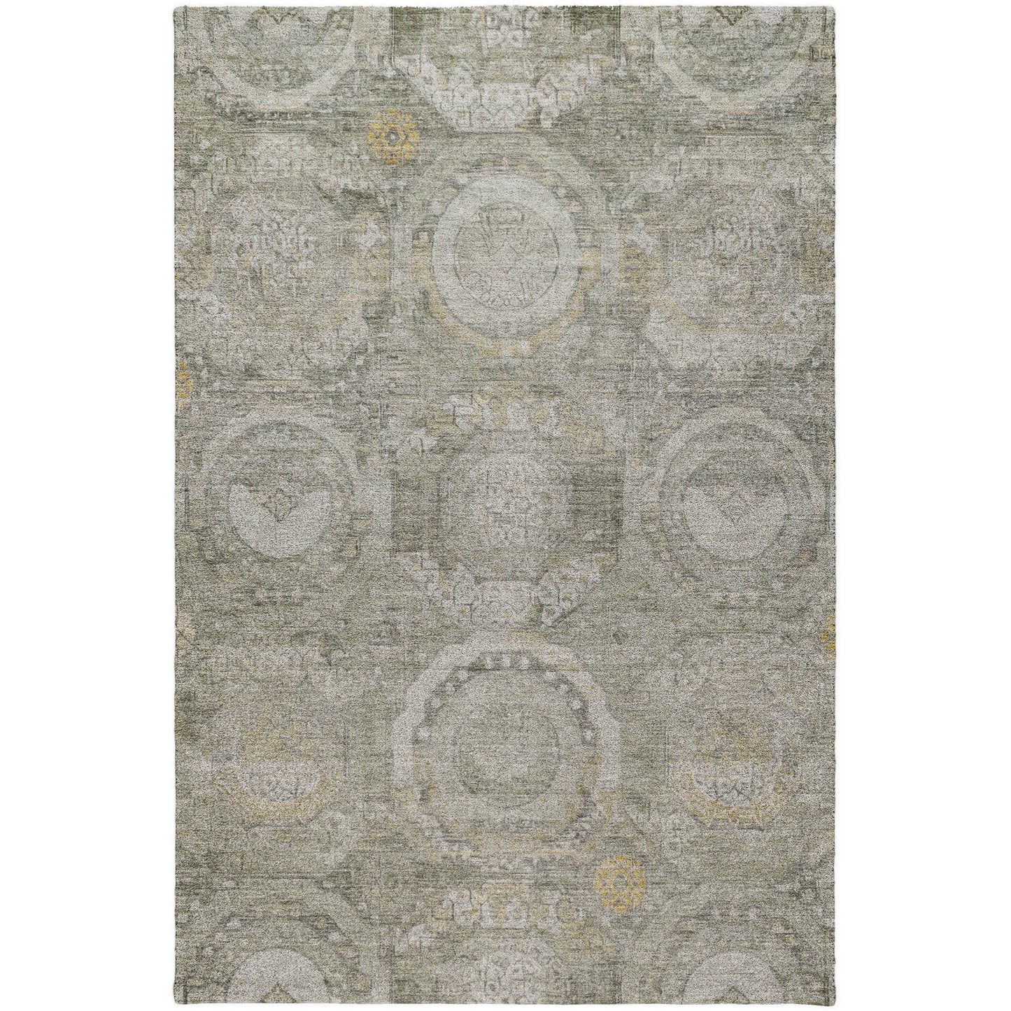 Dalyn Rugs Tabrook  Pewter  Traditional