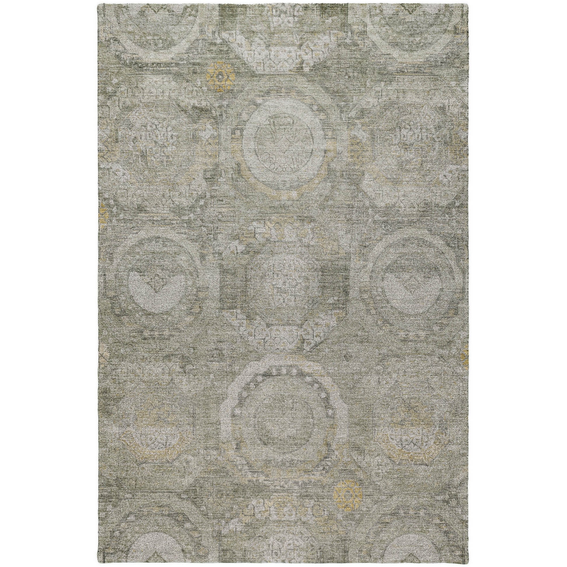 Dalyn Rugs Tabrook  Pewter  Traditional
