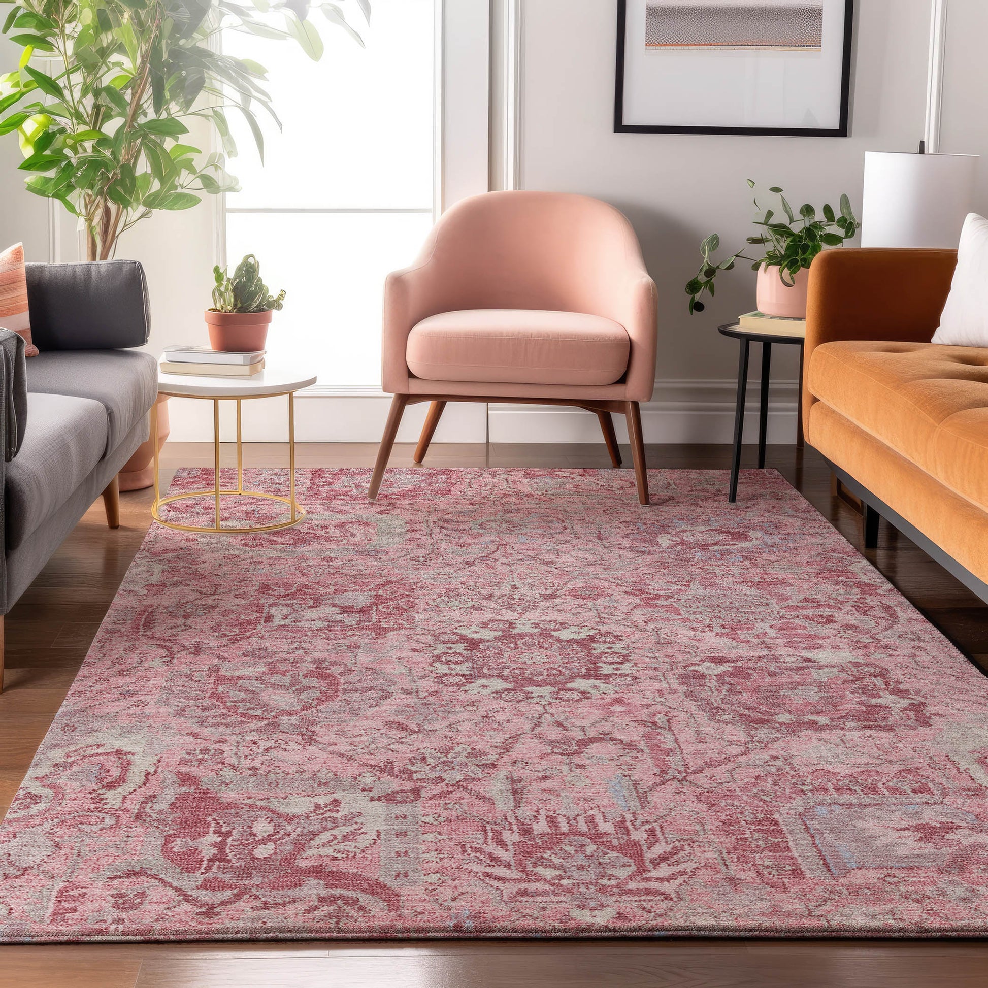 Dalyn Rugs Tabrook  Pink  Traditional