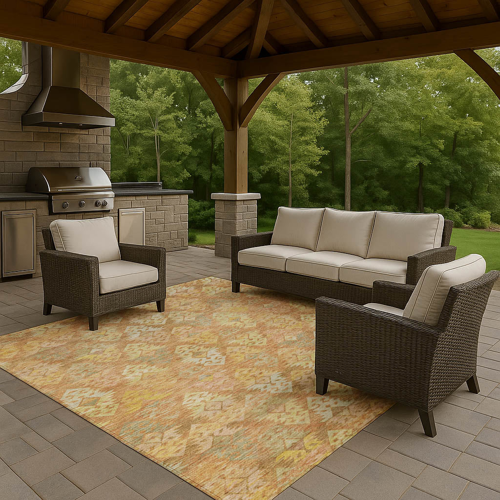 Dalyn Rugs Tabrook  Copper  Traditional