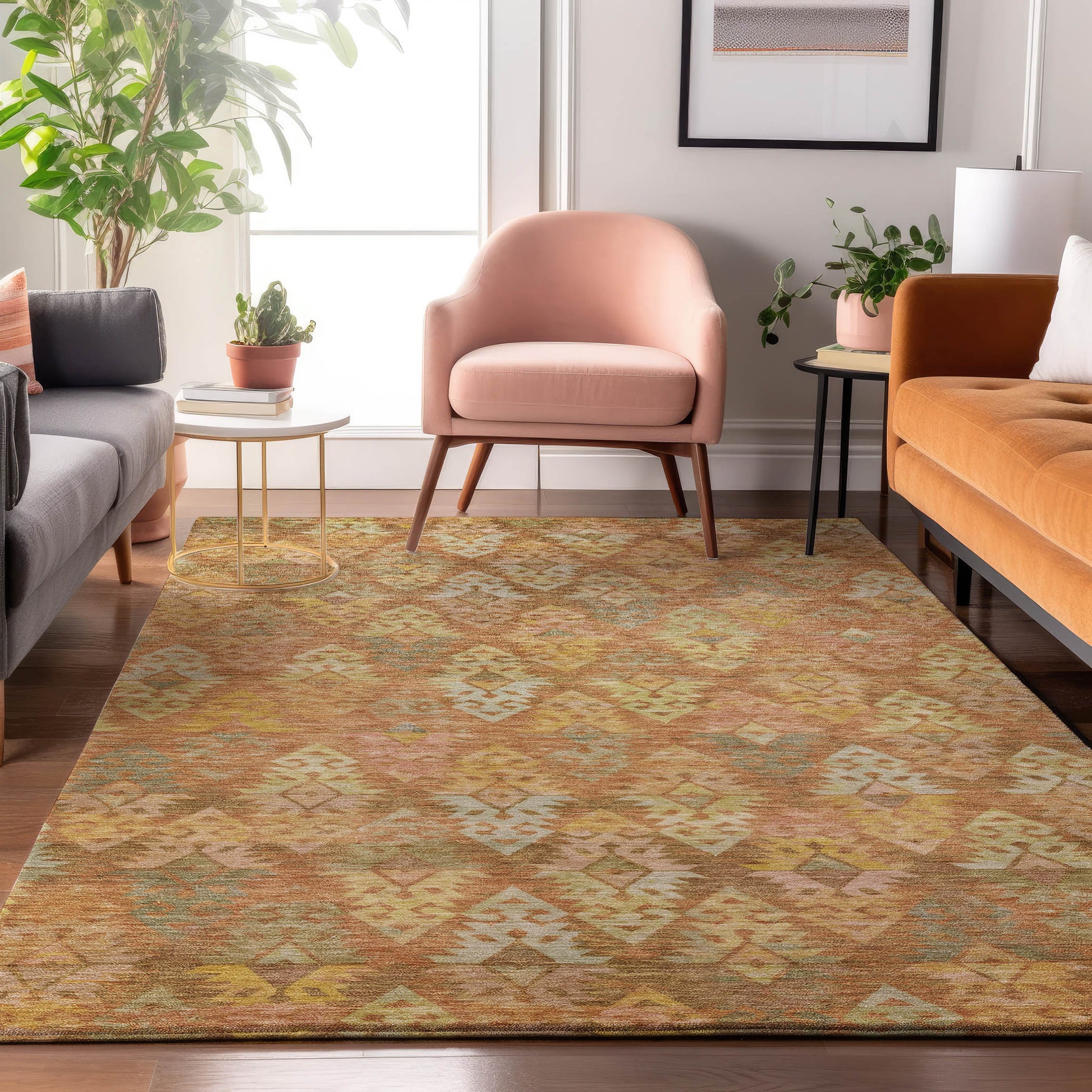 Dalyn Rugs Tabrook  Copper  Traditional