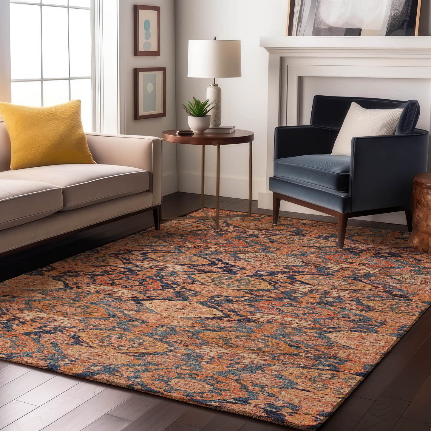 Dalyn Rugs Tabrook  Terracotta  Traditional