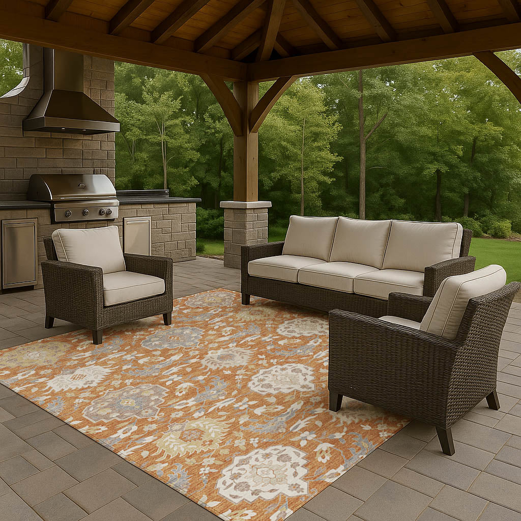 Dalyn Rugs Tabrook  Copper  Traditional
