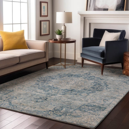 Dalyn Rugs Tabrook  Blue  Traditional