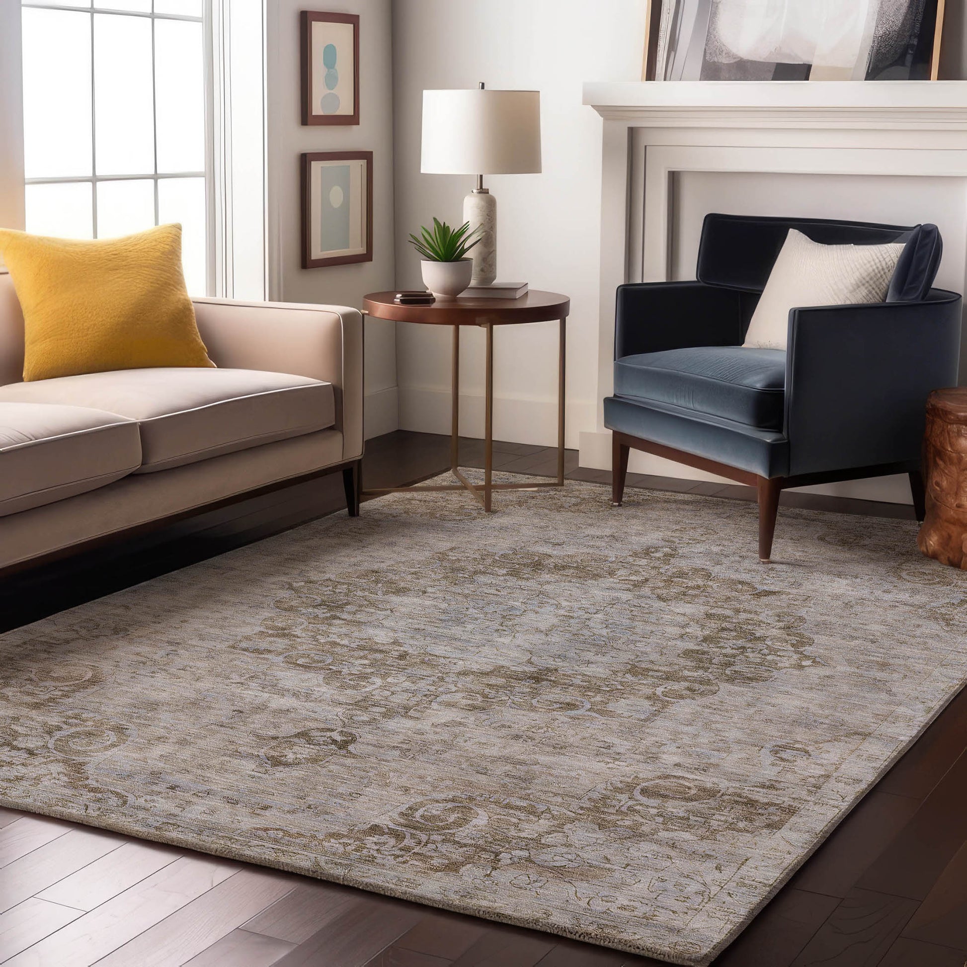 Dalyn Rugs Tabrook  Chocolate  Traditional