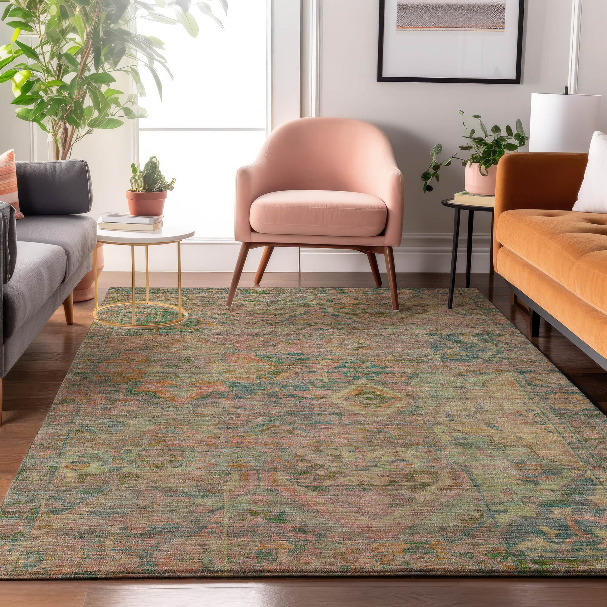 Dalyn Rugs Tabrook  Blush  Traditional