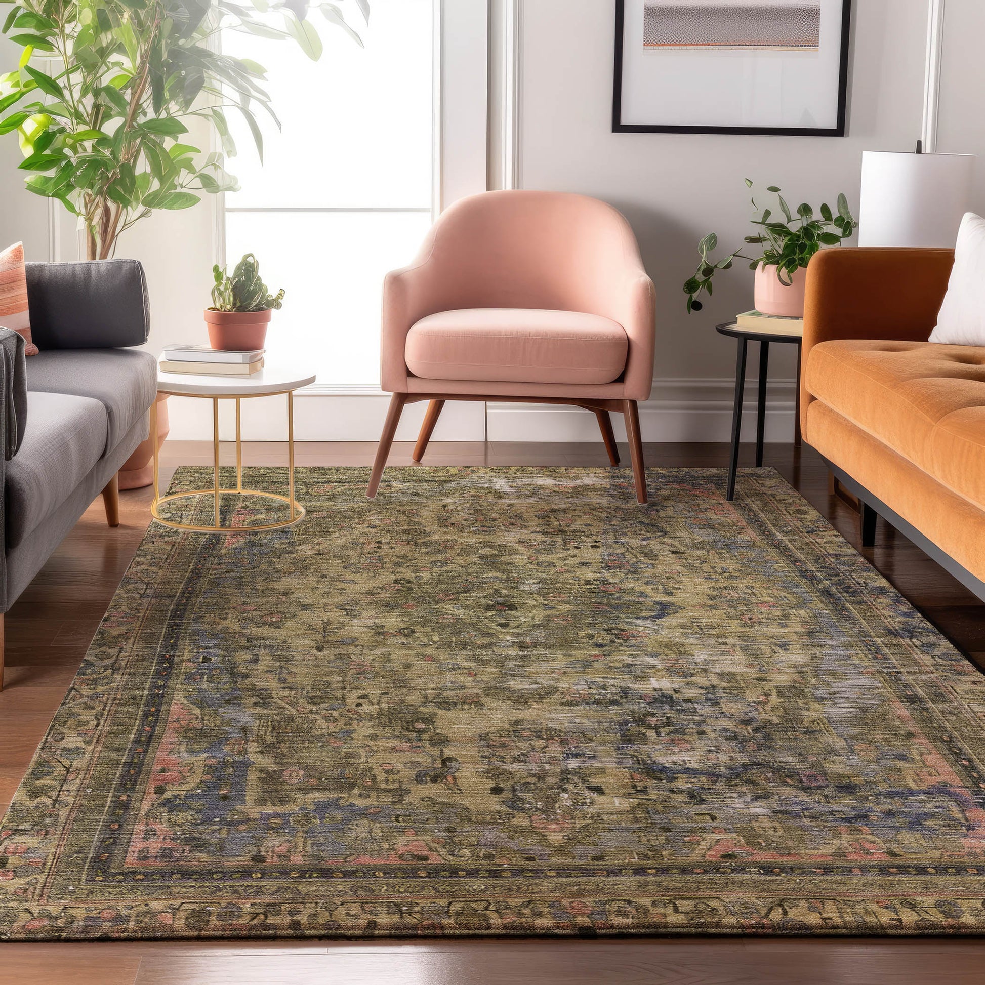 Dalyn Rugs Tabrook  Tan  Traditional