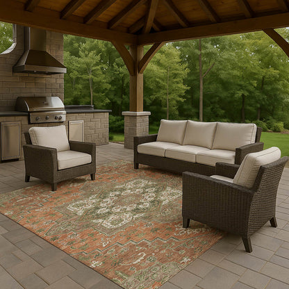 Dalyn Rugs Tabrook  Rust  Traditional