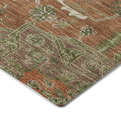 Dalyn Rugs Tabrook  Rust  Traditional